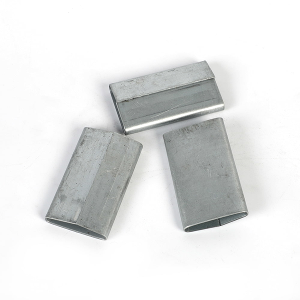 Semi-open galvanized packing buckle Steel strap seal 