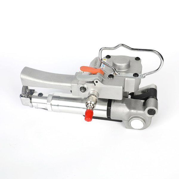 Portable semi-automatic pneumatic PP PET strapping machine